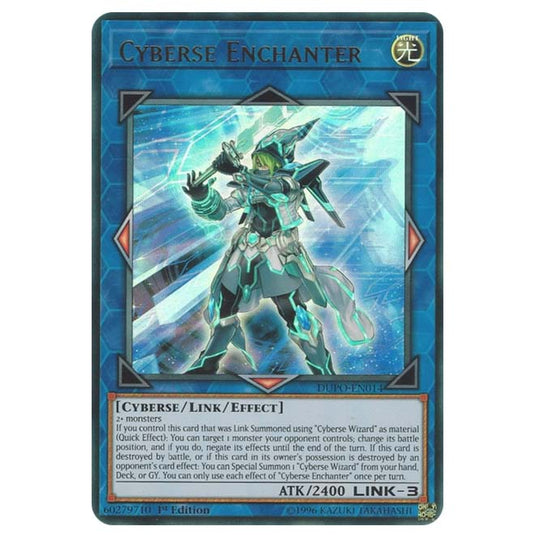 Yu-Gi-Oh! - Duel Power - Cyberse Enchanter (Ultra Rare) DUPO-EN014
