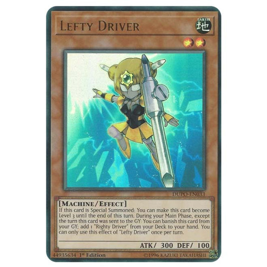 Yu-Gi-Oh! - Duel Power - Lefty Driver (Ultra Rare) DUPO-EN033