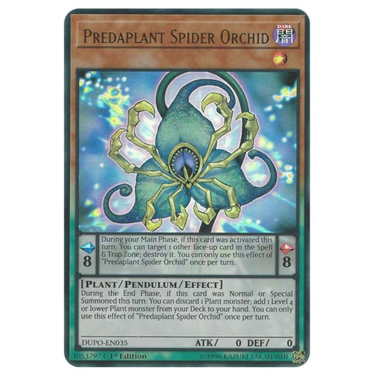 Yu-Gi-Oh! - Duel Power - Predaplant Spider Orchid (Ultra Rare) DUPO-EN035