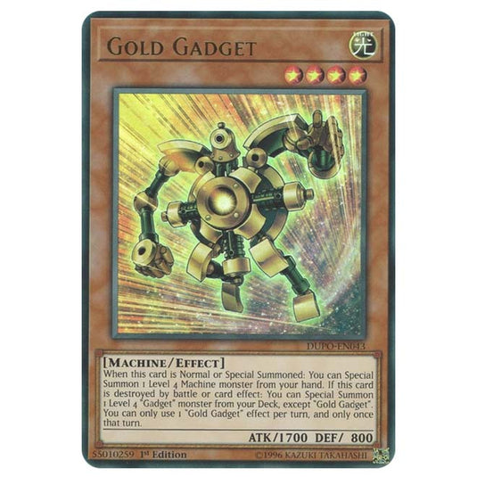 Yu-Gi-Oh! - Duel Power - Gold Gadget (Ultra Rare) DUPO-EN043