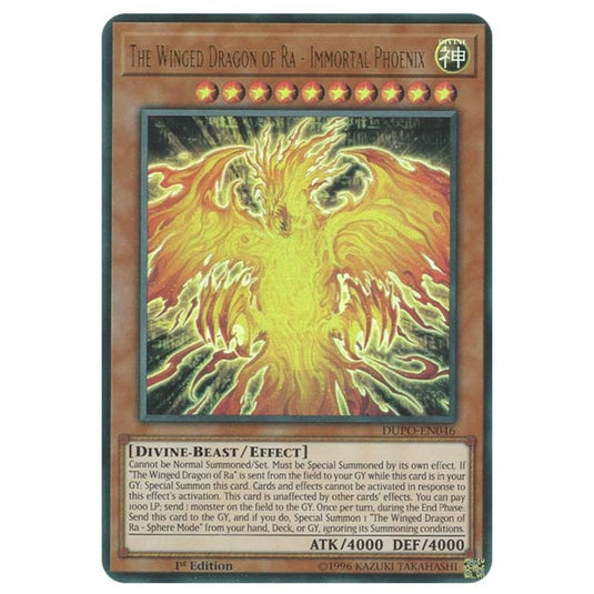 Yu-Gi-Oh! - Duel Power - The Winged Dragon of Ra - Immortal Phoenix (Ultra Rare) DUPO-EN046