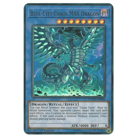 Yu-Gi-Oh! - Duel Power - Blue-Eyes Chaos MAX Dragon (Ultra Rare) DUPO-EN048