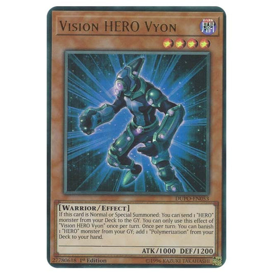 Yu-Gi-Oh! - Duel Power - Vision HERO Vyon (Ultra Rare) DUPO-EN053
