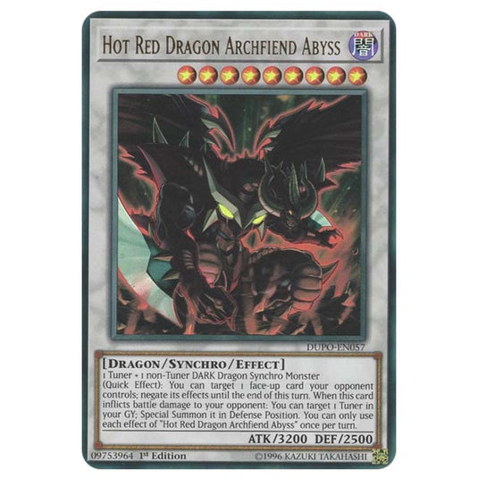 Yu-Gi-Oh! - Duel Power - Hot Red Dragon Archfiend Abyss (Ultra Rare) DUPO-EN057