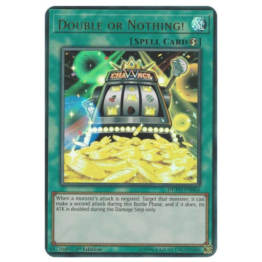 Yu-Gi-Oh! - Duel Power - Double or Nothing! (Ultra Rare) DUPO-EN064