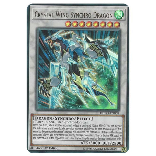 Yu-Gi-Oh! - Duel Power - Crystal Wing Synchro Dragon (Ultra Rare) DUPO-EN068