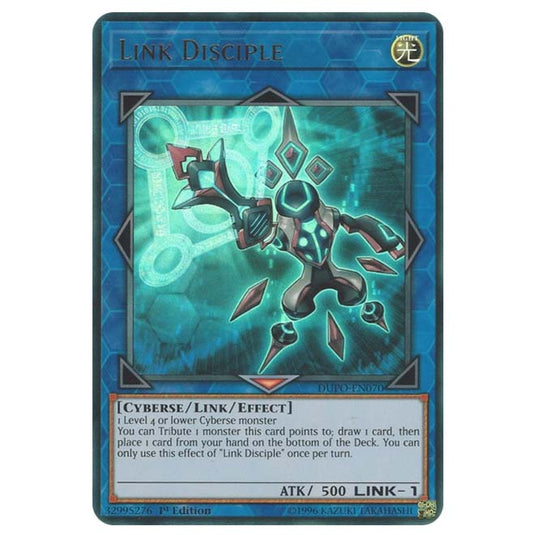 Yu-Gi-Oh! - Duel Power - Link Disciple (Ultra Rare) DUPO-EN070 Yu-Gi-Oh! - Duel Power - Link Disciple (Ultra Rare) DUPO-EN070