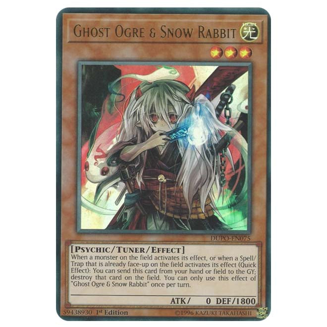 Yu-Gi-Oh! - Duel Power - Ghost Ogre & Snow Rabbit (Ultra Rare) DUP