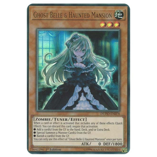 Yu-Gi-Oh! - Duel Power - Ghost Belle &amp; Haunted Mansion (Ultra Rare) DUPO-EN078