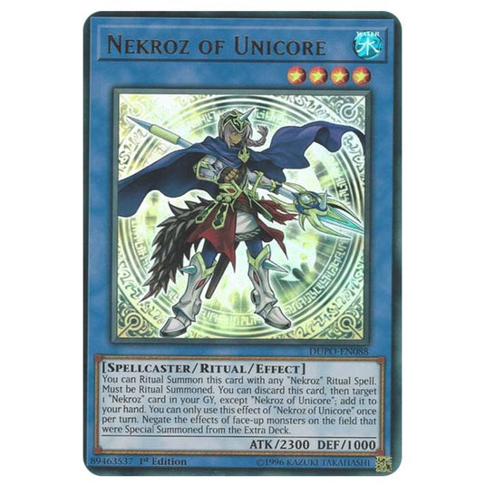 Yu-Gi-Oh! - Duel Power - Nekroz of Unicore (Ultra Rare) DUPO-EN088