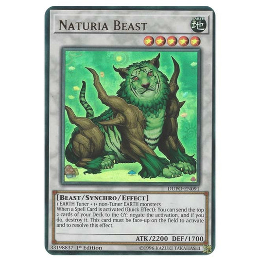 Yu-Gi-Oh! - Duel Power - Naturia Beast (Ultra Rare) DUPO-EN091