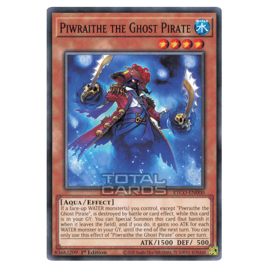 Yu-Gi-Oh! - Eternity Code - Piwraithe the Ghost Pirate (Common) ETCO-EN000