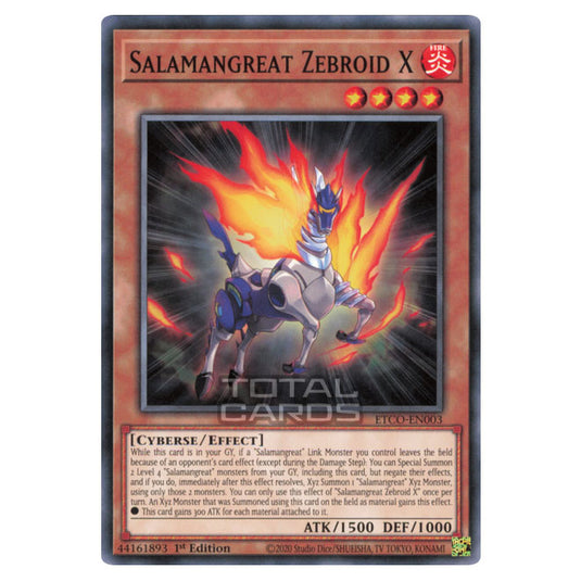 Yu-Gi-Oh! - Eternity Code - Salamangreat Zebroid X (Common) ETCO-EN003