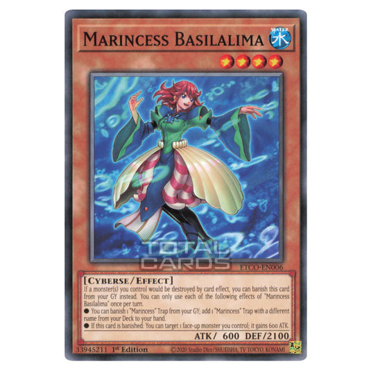 Yu-Gi-Oh! - Eternity Code - Marincess Basilalima (Common) ETCO-EN006