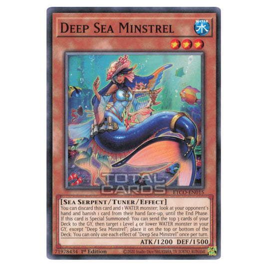 Yu-Gi-Oh! - Eternity Code - Deep Sea Minstrel (Common) ETCO-EN015