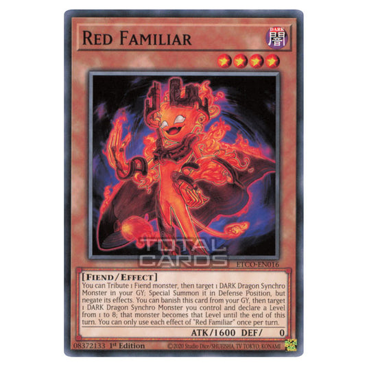 Yu-Gi-Oh! - Eternity Code - Red Familiar (Common) ETCO-EN016