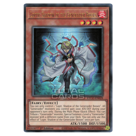 Yu-Gi-Oh! - Eternity Code - Loptr, Shadow of the Generaider Bosses (Ultra Rare) ETCO-EN028