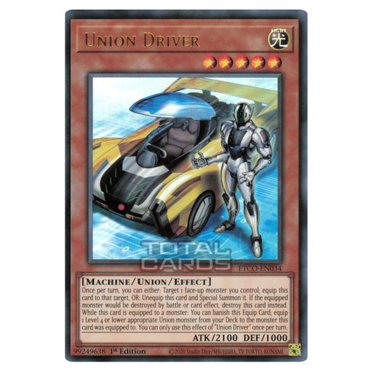 Yu-Gi-Oh! - Eternity Code - Union Driver (Ultra Rare) ETCO-EN034