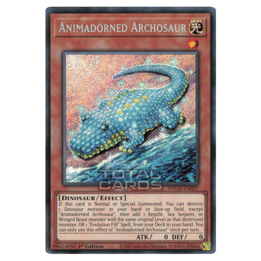 Yu-Gi-Oh! - Eternity Code - Animadorned Archosaur (Secret Rare) ETCO-EN037