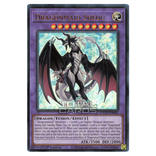 Yu-Gi-Oh! - Eternity Code - Dragonmaid Sheou (Ultra Rare) ETCO-EN041