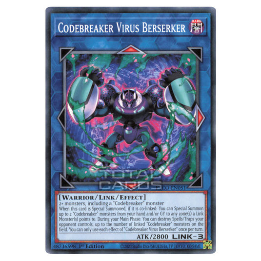 Yu-Gi-Oh! - Eternity Code - Codebreaker Virus Berserker (Common) ETCO-EN051