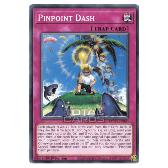 Yu-Gi-Oh! - Eternity Code - Pinpoint Dash (Common) ETCO-EN080