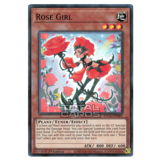Yu-Gi-Oh! - Eternity Code - Rose Girl (Super Rare) ETCO-EN081