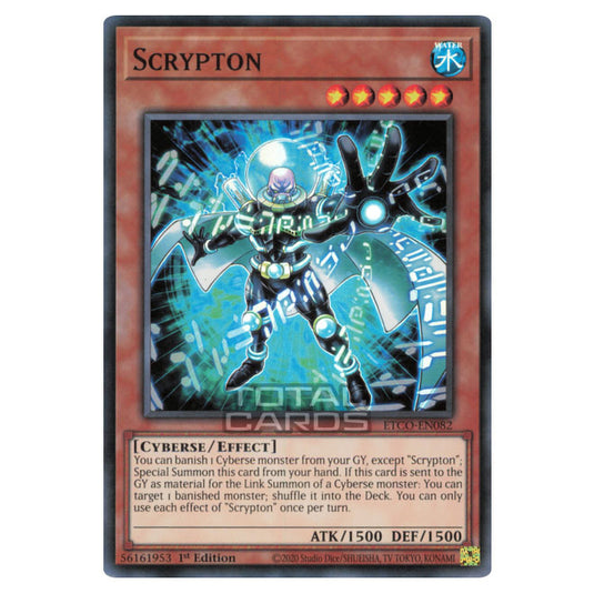 Yu-Gi-Oh! - Eternity Code - Scrypton (Super Rare) ETCO-EN082