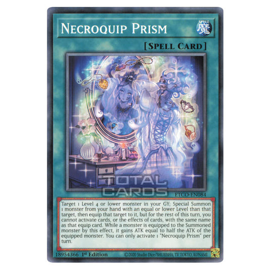 Yu-Gi-Oh! - Eternity Code - Necroquip Prism (Common) ETCO-EN084 Yu-Gi-Oh! - Eternity Code - Necroquip Prism (Common) ETCO-EN084