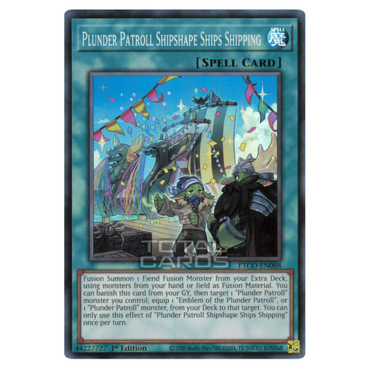 Yu-Gi-Oh! - Eternity Code - Plunder Patroll Shipshape Ships Shipping ( Yu-Gi-Oh! - Eternity Code - Plunder Patroll Shipshape Ships Shipping (