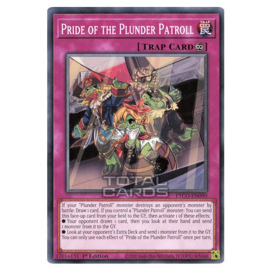 Yu-Gi-Oh! - Eternity Code - Pride of the Plunder Patroll (Common) ETCO Yu-Gi-Oh! - Eternity Code - Pride of the Plunder Patroll (Common) ETCO