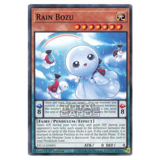 Yu-Gi-Oh! - Eternity Code - Rain Bozu (Common) ETCO-EN093