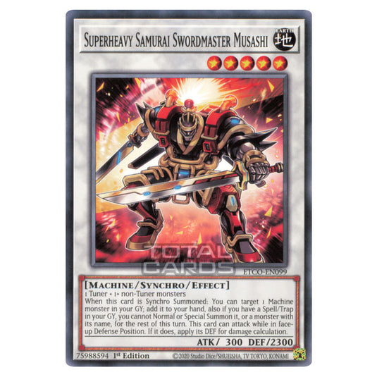 Yu-Gi-Oh! - Eternity Code - Superheavy Samurai Swordmaster Musashi (Common) ETCO-EN099