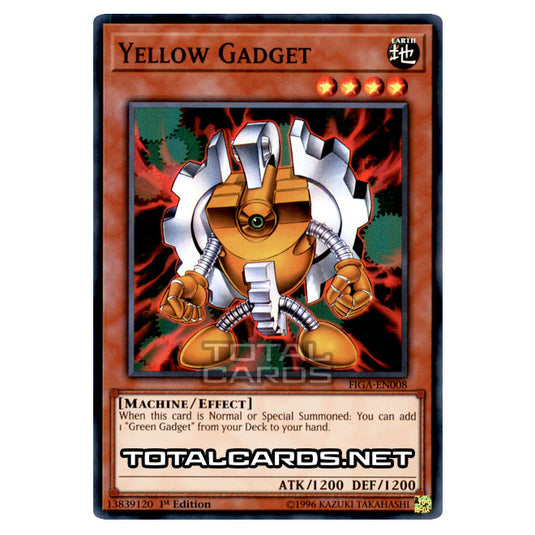 Yu-Gi-Oh! - Fists of the Gadgets - Yellow Gadget (Super Rare) FIGA-EN008