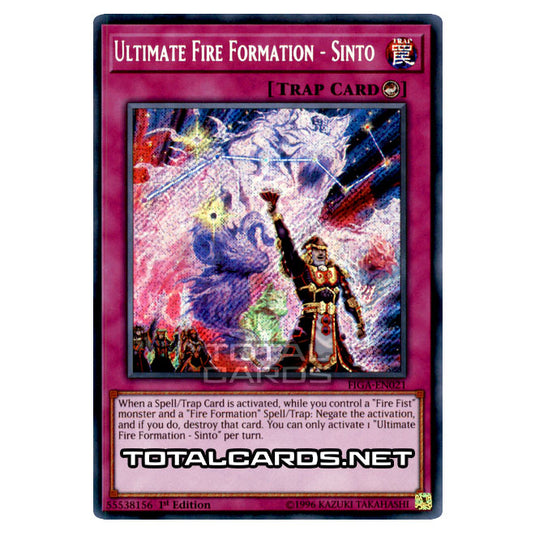 Yu-Gi-Oh! - Fists of the Gadgets - Ultimate Fire Formation - Sinto (Secret Rare) FIGA-EN021