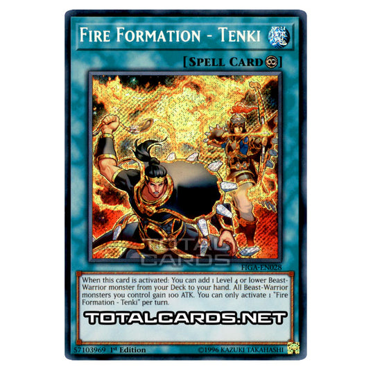 Yu-Gi-Oh! - Fists of the Gadgets - Fire Formation - Tenki (Secret Rare) FIGA-EN028