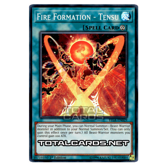 Yu-Gi-Oh! - Fists of the Gadgets - Fire Formation - Tensu (Super Rare) FIGA-EN029