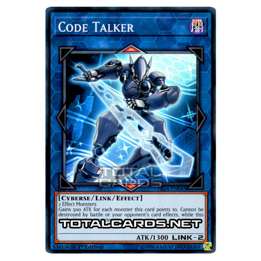 Yu-Gi-Oh! - Fists of the Gadgets - Code Talker (Super Rare) FIGA-EN043