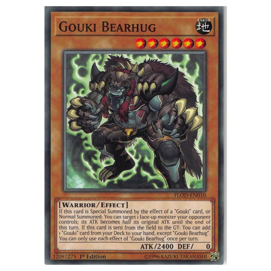 Yu-Gi-Oh! - Flames of Destruction - Gouki Bearhug (Common) FLOD-EN010