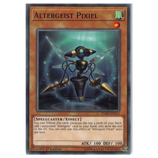 Yu-Gi-Oh! - Flames of Destruction - Altergeist Pixiel (Common) FLOD-EN015