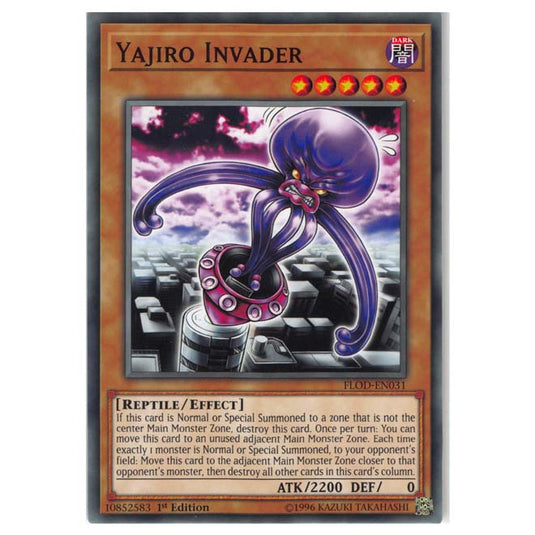 Yu-Gi-Oh! - Flames of Destruction - Yajiro Invader (Common) FLOD-EN031