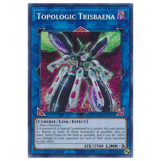 Yu-Gi-Oh! - Flames of Destruction - Topologic Trisbaena (Secret Rare) FLOD-EN036