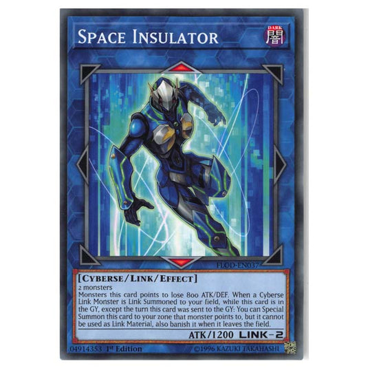 Yu-Gi-Oh! - Flames of Destruction - Space Insulator (Common) FLOD-EN037