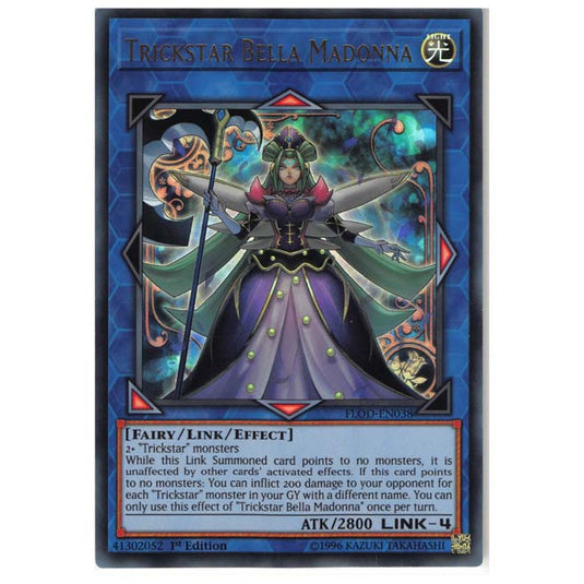 Yu-Gi-Oh! - Flames of Destruction - Trickstar Bella Madonna (Ultra Rare) FLOD-EN038