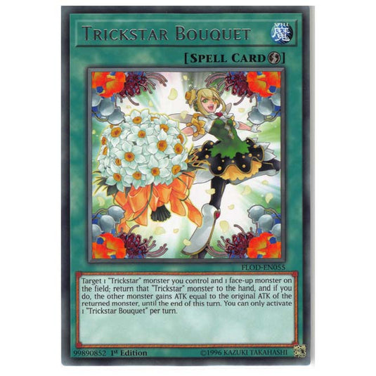 Yu-Gi-Oh! - Flames of Destruction - Trickstar Bouquet (Rare) FLOD-EN055