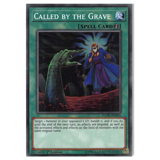 Yu-Gi-Oh! - Flames of Destruction - Called by the Grave (Common) FLOD-EN065