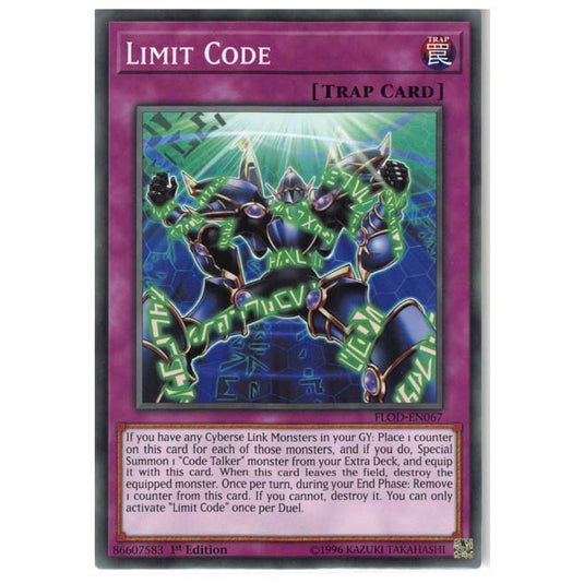 Yu-Gi-Oh! - Flames of Destruction - Limit Code (Common) FLOD-EN067