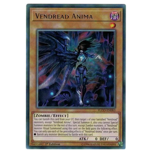 Yu-Gi-Oh! - Flames of Destruction - Vendread Anima (Rare) FLOD-EN083