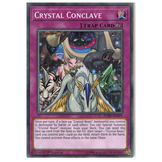Yu-Gi-Oh! - Flames of Destruction - Crystal Conclave (Common) FLOD-EN099