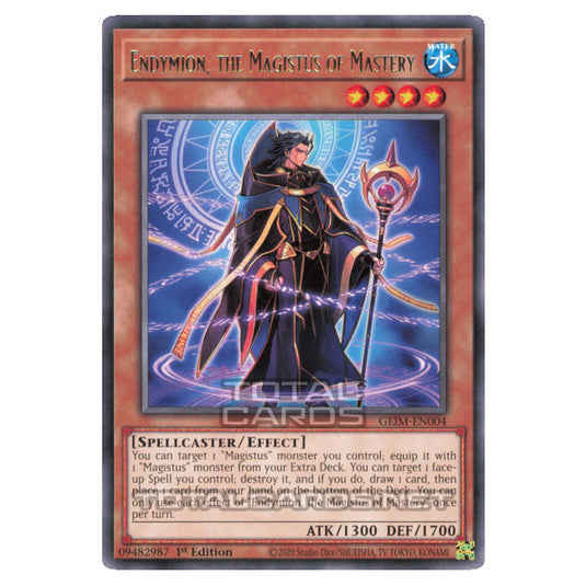 Yu-Gi-Oh! - Genesis Impact - Endymion, the Magistus of Mastery (Rare) GEIM-EN004